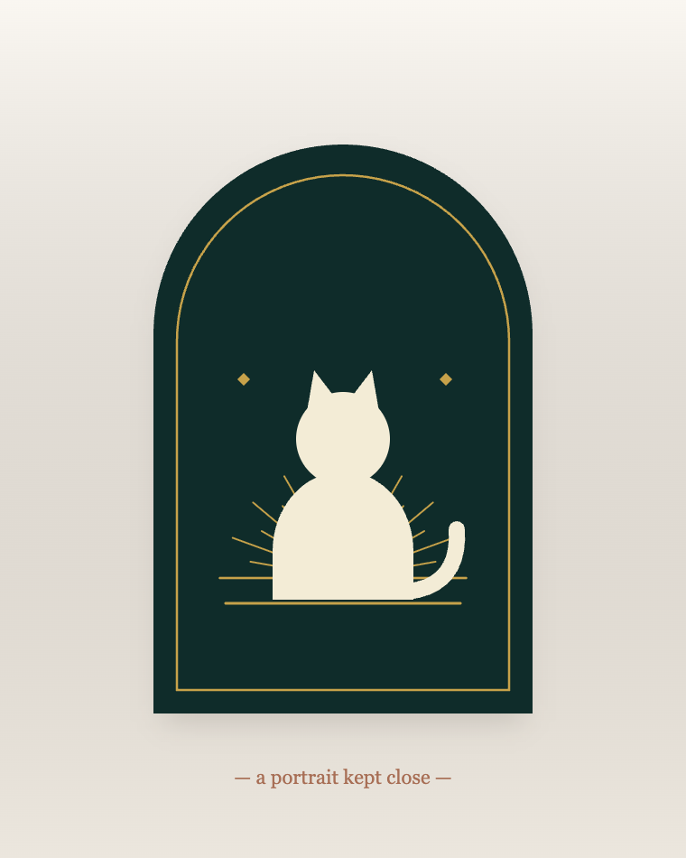 Pet keepsake placeholder